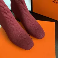Cheap Hermes Boots For Women #1377870 Replica Wholesale [$92.00 USD] [ITEM#1377870] on Replica Hermes Boots