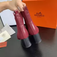 Cheap Hermes Boots For Women #1377870 Replica Wholesale [$92.00 USD] [ITEM#1377870] on Replica Hermes Boots