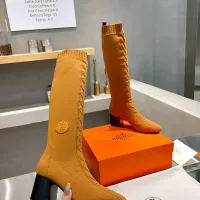 Cheap Hermes Boots For Women #1377872 Replica Wholesale [$105.00 USD] [ITEM#1377872] on Replica Hermes Boots