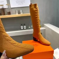 Cheap Hermes Boots For Women #1377872 Replica Wholesale [$105.00 USD] [ITEM#1377872] on Replica Hermes Boots