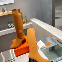 Cheap Hermes Boots For Women #1377872 Replica Wholesale [$105.00 USD] [ITEM#1377872] on Replica Hermes Boots