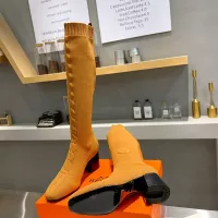 Cheap Hermes Boots For Women #1377872 Replica Wholesale [$105.00 USD] [ITEM#1377872] on Replica Hermes Boots