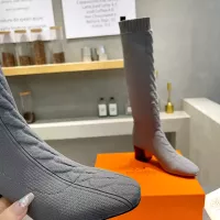Cheap Hermes Boots For Women #1377873 Replica Wholesale [$105.00 USD] [ITEM#1377873] on Replica Hermes Boots