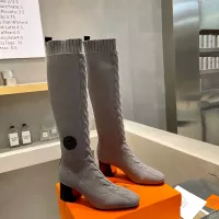 Cheap Hermes Boots For Women #1377873 Replica Wholesale [$105.00 USD] [ITEM#1377873] on Replica Hermes Boots