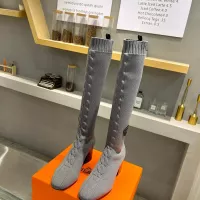 Cheap Hermes Boots For Women #1377873 Replica Wholesale [$105.00 USD] [ITEM#1377873] on Replica Hermes Boots