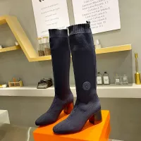 Cheap Hermes Boots For Women #1377874 Replica Wholesale [$105.00 USD] [ITEM#1377874] on Replica Hermes Boots