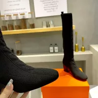 Cheap Hermes Boots For Women #1377875 Replica Wholesale [$105.00 USD] [ITEM#1377875] on Replica Hermes Boots