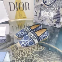 Cheap Christian Dior Flat Shoes For Women #1377883 Replica Wholesale [$85.00 USD] [ITEM#1377883] on Replica Christian Dior Flat Shoes
