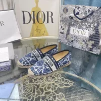 Cheap Christian Dior Flat Shoes For Women #1377883 Replica Wholesale [$85.00 USD] [ITEM#1377883] on Replica Christian Dior Flat Shoes