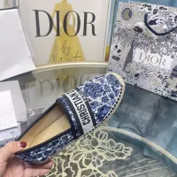 Cheap Christian Dior Flat Shoes For Women #1377883 Replica Wholesale [$85.00 USD] [ITEM#1377883] on Replica Christian Dior Flat Shoes