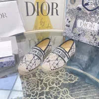 Cheap Christian Dior Flat Shoes For Women #1377886 Replica Wholesale [$85.00 USD] [ITEM#1377886] on Replica Christian Dior Flat Shoes