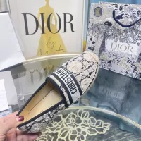 Cheap Christian Dior Flat Shoes For Women #1377886 Replica Wholesale [$85.00 USD] [ITEM#1377886] on Replica Christian Dior Flat Shoes