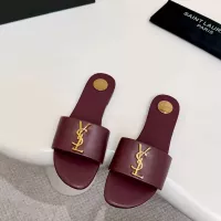 Cheap Yves Saint Laurent YSL Slippers For Women #1377895 Replica Wholesale [$82.00 USD] [ITEM#1377895] on Replica Yves Saint Laurent YSL Slippers