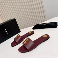 Cheap Yves Saint Laurent YSL Slippers For Women #1377895 Replica Wholesale [$82.00 USD] [ITEM#1377895] on Replica Yves Saint Laurent YSL Slippers