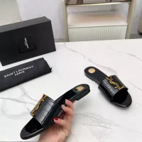 Cheap Yves Saint Laurent YSL Slippers For Women #1377900 Replica Wholesale [$85.00 USD] [ITEM#1377900] on Replica Yves Saint Laurent YSL Slippers