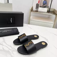 Cheap Yves Saint Laurent YSL Slippers For Women #1377901 Replica Wholesale [$85.00 USD] [ITEM#1377901] on Replica Yves Saint Laurent YSL Slippers