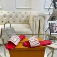 Cheap Louis Vuitton Slippers For Women #1377927 Replica Wholesale [$82.00 USD] [ITEM#1377927] on Replica Louis Vuitton Slippers