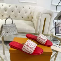 Cheap Louis Vuitton Slippers For Women #1377927 Replica Wholesale [$82.00 USD] [ITEM#1377927] on Replica Louis Vuitton Slippers