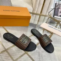 Cheap Louis Vuitton Slippers For Women #1377928 Replica Wholesale [$82.00 USD] [ITEM#1377928] on Replica Louis Vuitton Slippers