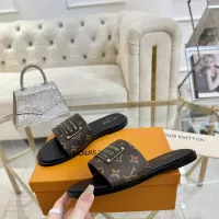 Cheap Louis Vuitton Slippers For Women #1377929 Replica Wholesale [$82.00 USD] [ITEM#1377929] on Replica Louis Vuitton Slippers