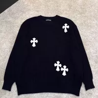 Cheap Chrome Hearts Sweaters Long Sleeved For Unisex #1377951 Replica Wholesale [$92.00 USD] [ITEM#1377951] on Replica Chrome Hearts Sweaters