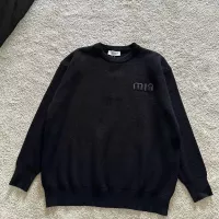 Cheap MIU MIU Sweaters Long Sleeved For Unisex #1377957 Replica Wholesale [$88.00 USD] [ITEM#1377957] on Replica MIU MIU Sweaters