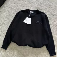 Cheap MIU MIU Sweaters Long Sleeved For Unisex #1377957 Replica Wholesale [$88.00 USD] [ITEM#1377957] on Replica MIU MIU Sweaters