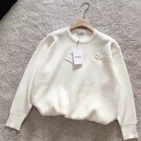 Cheap MIU MIU Sweaters Long Sleeved For Unisex #1377958 Replica Wholesale [$88.00 USD] [ITEM#1377958] on Replica MIU MIU Sweaters