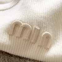 Cheap MIU MIU Sweaters Long Sleeved For Unisex #1377958 Replica Wholesale [$88.00 USD] [ITEM#1377958] on Replica MIU MIU Sweaters