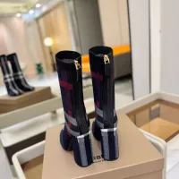 Cheap Burberry Boots For Women #1377976 Replica Wholesale [$132.00 USD] [ITEM#1377976] on Replica Burberry Boots
