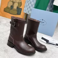 Cheap Prada Boots For Women #1377991 Replica Wholesale [$108.00 USD] [ITEM#1377991] on Replica Prada Boots