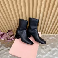 Cheap MIU MIU Boots For Women #1377997 Replica Wholesale [$115.00 USD] [ITEM#1377997] on Replica MIU MIU Boots