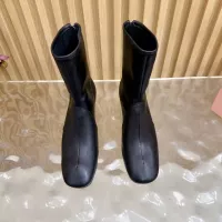 Cheap MIU MIU Boots For Women #1377997 Replica Wholesale [$115.00 USD] [ITEM#1377997] on Replica MIU MIU Boots