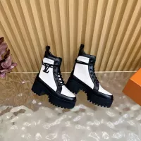 Cheap Louis Vuitton Boots For Women #1377998 Replica Wholesale [$130.00 USD] [ITEM#1377998] on Replica Louis Vuitton Boots