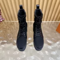 Cheap Louis Vuitton Boots For Women #1377999 Replica Wholesale [$130.00 USD] [ITEM#1377999] on Replica Louis Vuitton Boots