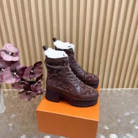 Cheap Louis Vuitton Boots For Women #1378001 Replica Wholesale [$140.00 USD] [ITEM#1378001] on Replica Louis Vuitton Boots