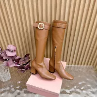 Cheap MIU MIU Boots For Women #1378003 Replica Wholesale [$132.00 USD] [ITEM#1378003] on Replica MIU MIU Boots