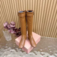 Cheap MIU MIU Boots For Women #1378003 Replica Wholesale [$132.00 USD] [ITEM#1378003] on Replica MIU MIU Boots