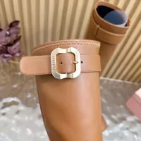 Cheap MIU MIU Boots For Women #1378003 Replica Wholesale [$132.00 USD] [ITEM#1378003] on Replica MIU MIU Boots