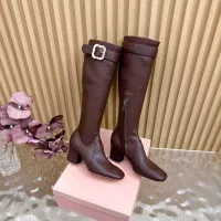 Cheap MIU MIU Boots For Women #1378004 Replica Wholesale [$132.00 USD] [ITEM#1378004] on Replica MIU MIU Boots