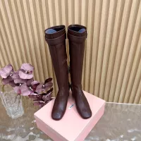 Cheap MIU MIU Boots For Women #1378004 Replica Wholesale [$132.00 USD] [ITEM#1378004] on Replica MIU MIU Boots