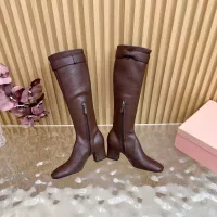 Cheap MIU MIU Boots For Women #1378004 Replica Wholesale [$132.00 USD] [ITEM#1378004] on Replica MIU MIU Boots