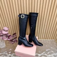 Cheap MIU MIU Boots For Women #1378005 Replica Wholesale [$132.00 USD] [ITEM#1378005] on Replica MIU MIU Boots