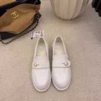 Cheap Chanel Leather Shoes For Women #1378011 Replica Wholesale [$112.00 USD] [ITEM#1378011] on Replica Chanel Leather Shoes