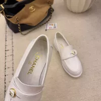 Cheap Chanel Leather Shoes For Women #1378011 Replica Wholesale [$112.00 USD] [ITEM#1378011] on Replica Chanel Leather Shoes