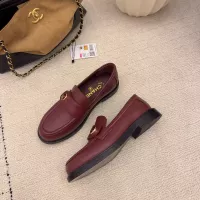 Cheap Chanel Leather Shoes For Women #1378013 Replica Wholesale [$112.00 USD] [ITEM#1378013] on Replica Chanel Leather Shoes