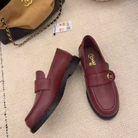 Cheap Chanel Leather Shoes For Women #1378013 Replica Wholesale [$112.00 USD] [ITEM#1378013] on Replica Chanel Leather Shoes