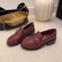 Cheap Chanel Leather Shoes For Women #1378014 Replica Wholesale [$112.00 USD] [ITEM#1378014] on Replica Chanel Leather Shoes