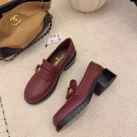 Cheap Chanel Leather Shoes For Women #1378014 Replica Wholesale [$112.00 USD] [ITEM#1378014] on Replica Chanel Leather Shoes