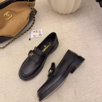 Cheap Chanel Leather Shoes For Women #1378015 Replica Wholesale [$112.00 USD] [ITEM#1378015] on Replica Chanel Leather Shoes